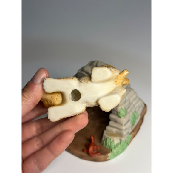 VTG 1988 Franklin Mint Safari Surprises 2.5" Leopard Porcelain Figurine Decor - Picture 4 of 8